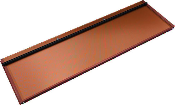 N-TYPE 65W กระเบื้องแสงอาทิตย์ BIPV สีดําทรงสี่เหลี่ยม ผลิตจากแก้วที่ทนทานกับสภาพอากาศ