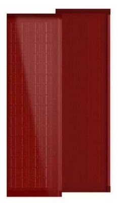HJT CELLS 80W 90W ทนต่ออากาศ สีดํา กระจกหมัก BIPV กระเบื้องแสงอาทิตย์ การติดตั้งง่าย