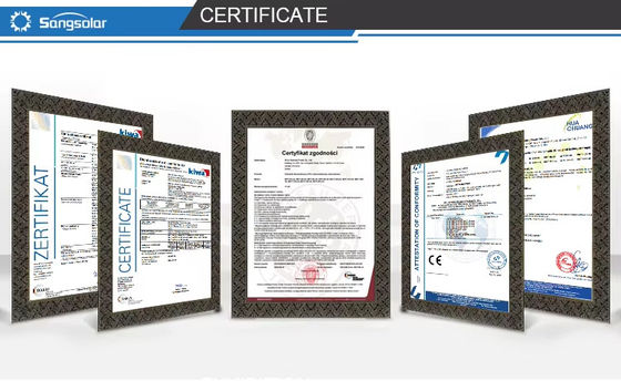 SANG Solar Inverter 5kw 10kw 15kw พร้อม 15kwh แบตเตอรี่ลิเดียม