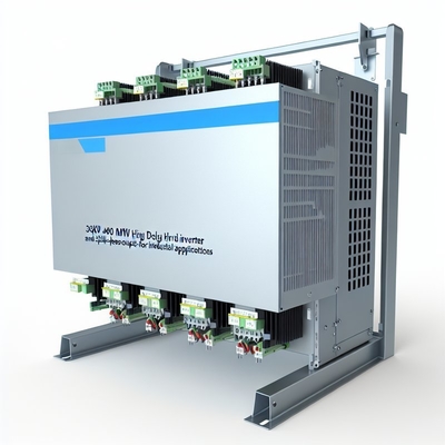 อินเวอร์เตอร์ไฮบริดเดลต้า ขนาด 30kW 480V ขาสูงที่มี MPPT สองขั้นตอนและผลิตระยะแยกสําหรับการใช้งานอุตสาหกรรม