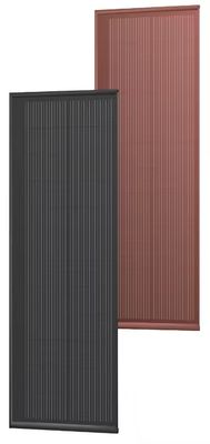 ตะเบียนหลังคาพลังแสงอาทิตย์ซีรีส์ T 100W, TOPCon ชนิด N, สีดํา, ประสิทธิภาพ 18.5%, ทนลม 5400Pa, รับรอง IEC61215